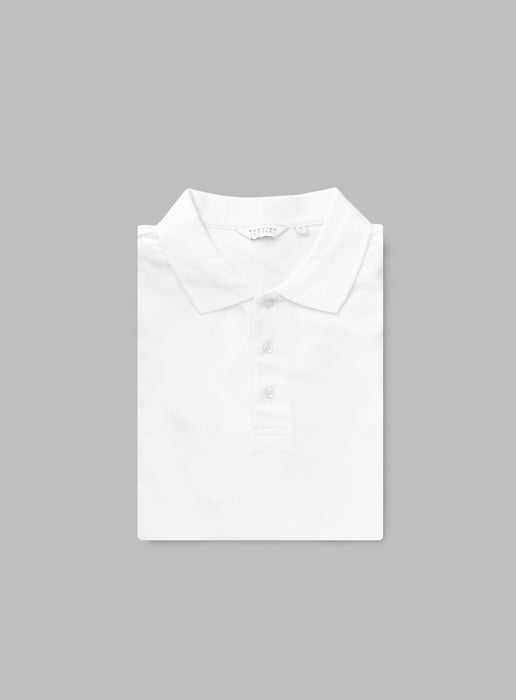 Working Style | Essential Polo | White