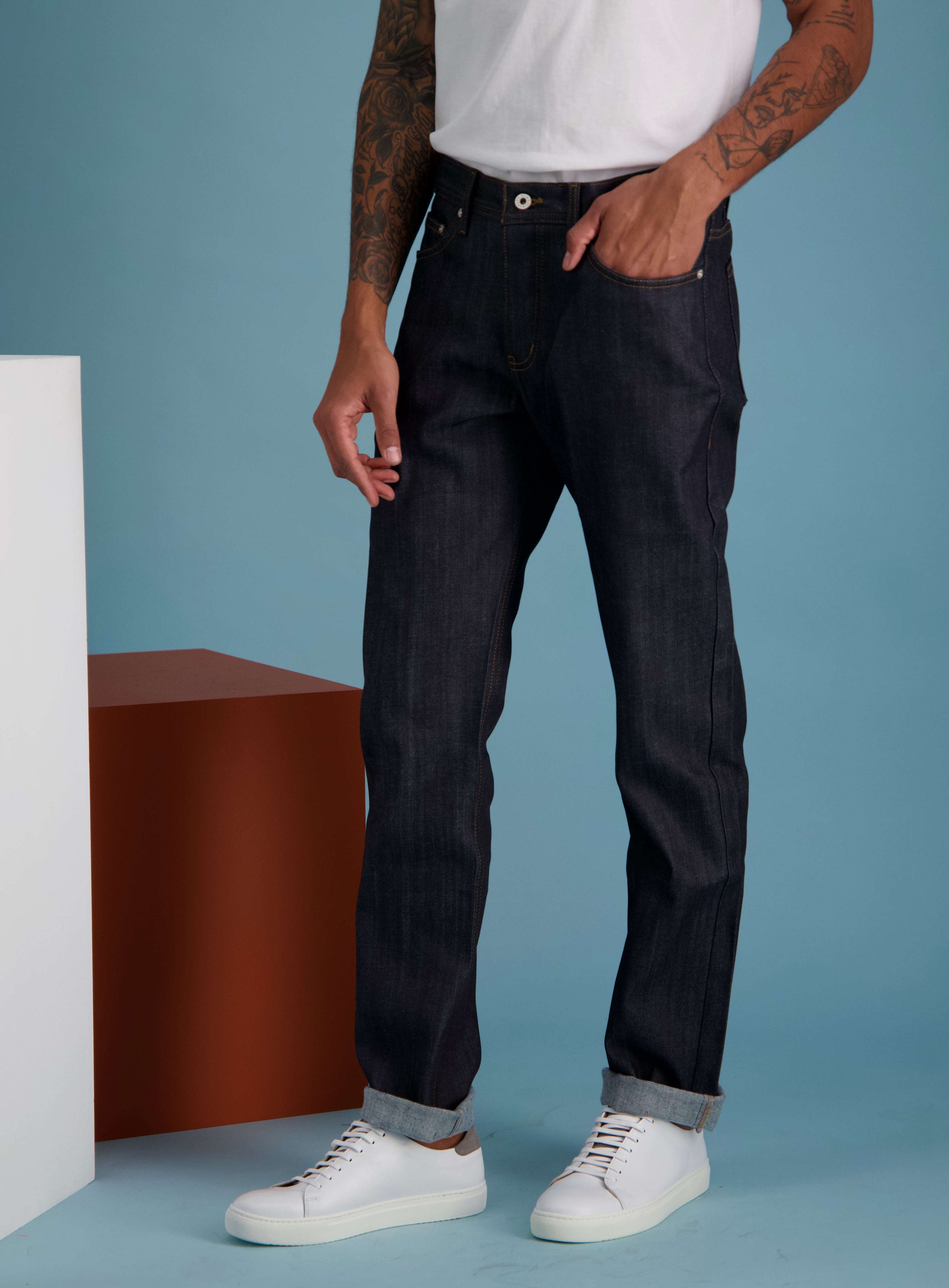 naked and famous weird guy jeans